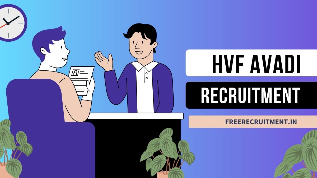 HVF Avadi Recruitment