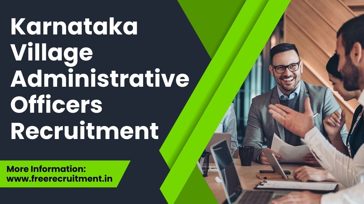 Karnataka VAO Recruitment