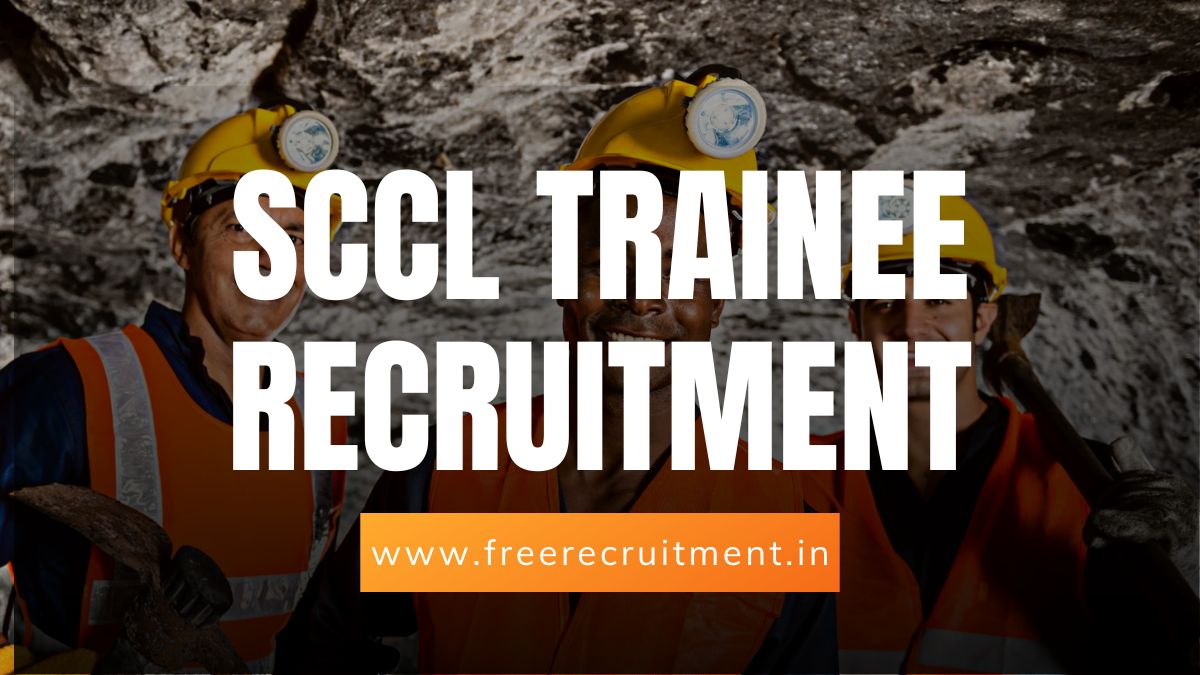 SCCL Trainee Recruitment