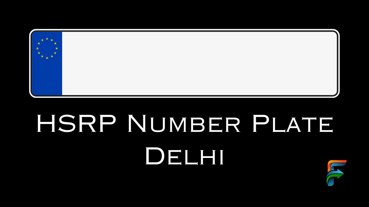 HSRP Number Plate Delhi List