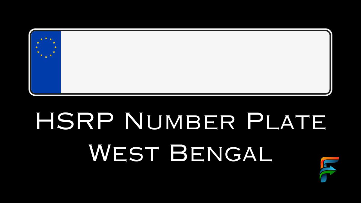 HSRP Number Plate West Bengal LIst