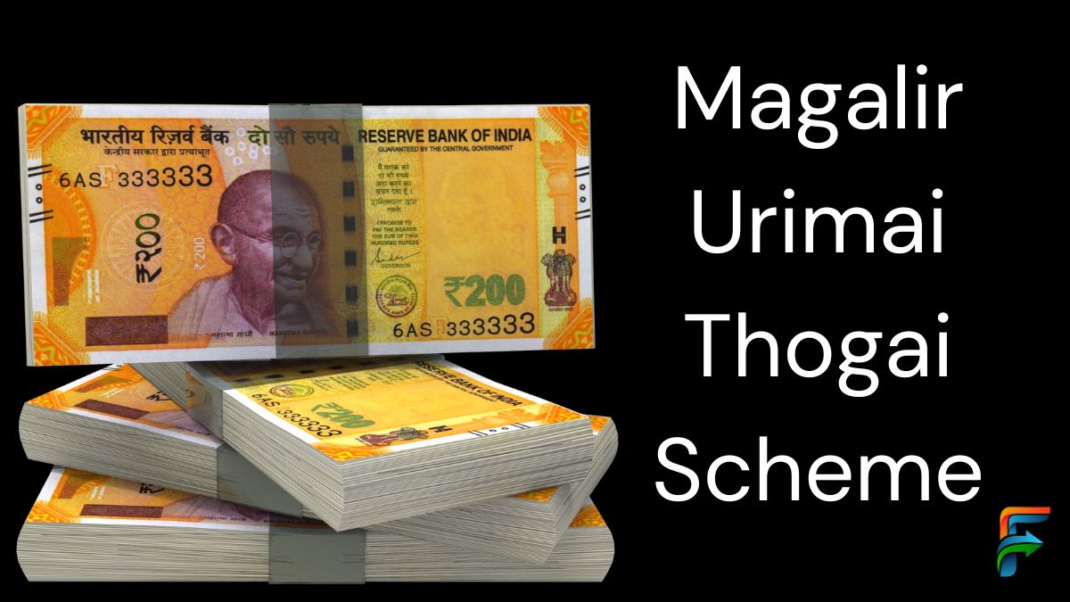 Magalir Urimai Thogai Scheme