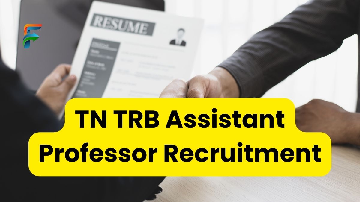 TN TRB Assistant Professor Recruitment