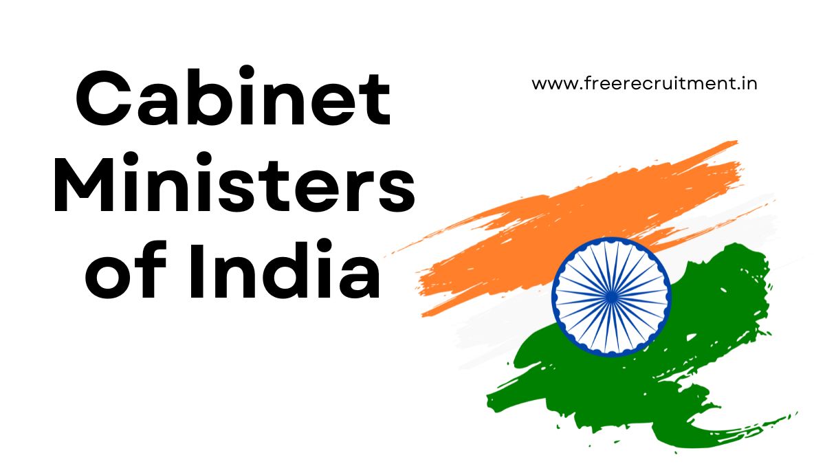 Cabinet Ministers of India