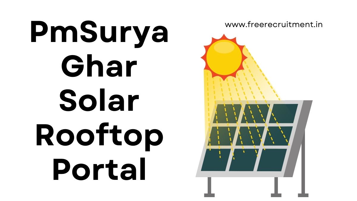 PmSuryaGhar Solar Rooftop Portal